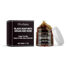 OceAura Deep Cleansing Body Soap Nourishing Skin Long-Lasting Fragrance Shower Cleanser Bar 200g