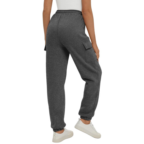 Women's Casual Wide Leg Ankle Pants Solid Color Stretchy 2