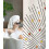 Rideau de douche bohème moderne imperméable 183 x 183 cm 6