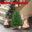 Silberner Weihnachtsbaum, 30 cm, künstlicher Mini-Kiefernbaum mit Lametta 6
