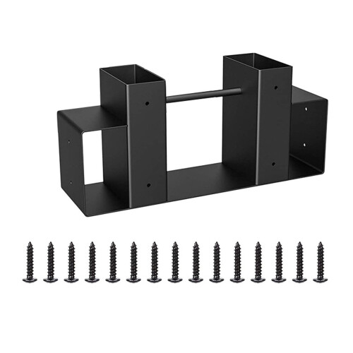 Support de bûcher réglable robuste en acier (1 pièce) 1