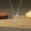 Collana a stella in argento sterling da donna con zirconi, 2