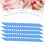 Doppelseitiges Nagelfeilen-Set, blau, 100er-Packung 7