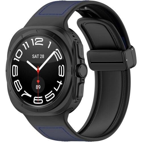 Silicone and Leather Replacement Bands for Samsung Galaxy