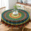 Mandala Rund Duk Vintage Etnisk Abstrakt Geometrisk 3