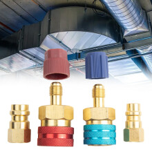 R1234yf to R134a Quick Coupler Adapter Kit High Low Side