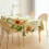 Nappe rustique tournesol 60 x 120 pouces 2