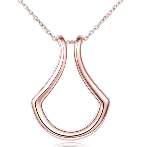 Ringhållare Halsband Silver för Kvinnor1 st 1