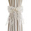 Lace Bow Curtain Tie Adjustable No-Punch Holder C4 1