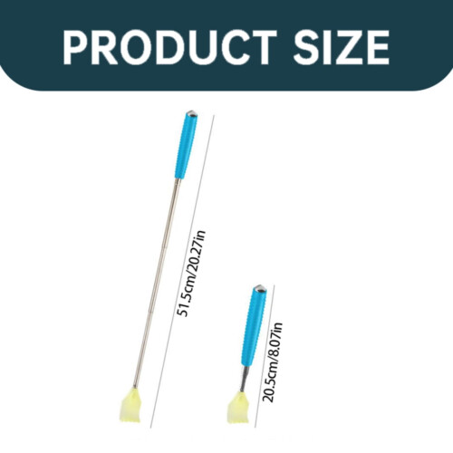 Gratte-dos rétractable avec bille en acier (1 pièce) 2