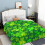 Couverture polaire Saint-Patrick à motifs de trèfles verts 40x50 6