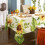 Nappe rustique tournesol 60 x 120 pouces 5