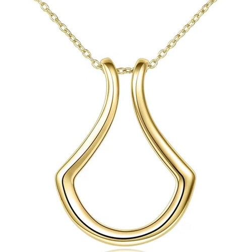 Ringhållare Halsband Silver för Kvinnor1 st 2