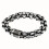 Sterling Silver Men's Bracelet S925 One Size 4
