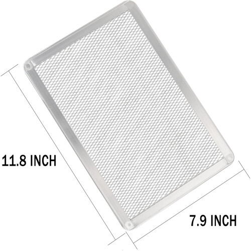 Pizzablech aus Aluminium, 2er-Pack, 28 x 41 cm 1
