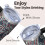 Isolierter Paisley-Reisebecher, 590 ml, Edelstahl 4