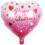 Valentine's Day Heart Foil Balloons Set 4