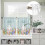 Easter Kitchen Curtains and Valances Set Light Green Wood 8