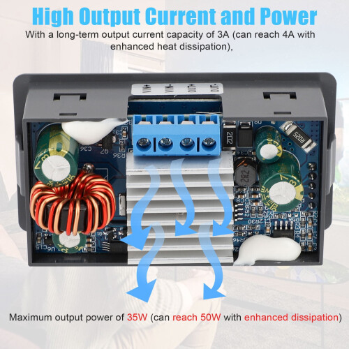 DC Buck-Boost Converter Adjustable Multi-Protection 1pc 1