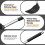 Black Kitchen Utensil Set Silicone Spatulas and Turners 3