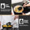 Black Kitchen Utensil Set Silicone Spatulas and Turners 6