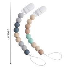 Silicone Pacifier Clip Baby Rust-Free Teething Relief 1
