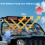 Foldable Hippie Frog Windshield Sun Shade for Jeep Wrangler 4