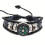 Kompasshänge Armband Konstläder1 st 3