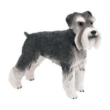 Miniature Standard Schnauzer Figurine Handmade Dog Sculpture
