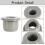 Front End Control Arm Bushing Sleeve Repair Kit for Club 5