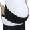 Maternity Belly Band Adjustable Soft Black 1
