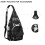 Sac à dos bandoulière gothique imperméable (1 pièce) 2