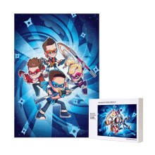 Ninja Kids Jigsaw Puzzle 300 Pieces Art Toy