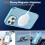 Μαγνητική θήκη Mionbel για iPhone16Pro, MagSafe, στρατιωτικής ποιότητας 5