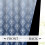 Blue Gradient Blackout Curtains Retro Pattern 2 pcs 42x63 in 4