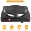 Electric Countertop Burner 1500W Black with 5 Temp Settings 3