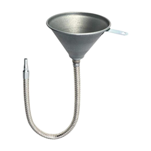Bendable Spout Iron Funnel for Oils and Liquids 630mm