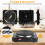 Electric Countertop Burner 1500W Black with 5 Temp Settings 4