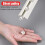 Rail de plafond en aluminium pour rideaux, blanc, 150 cm 6