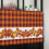 Fall Valance Maple Pumpkin Buffalo Check Brown Orange 54x18 6