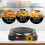 Electric Countertop Burner 1500W Black with 5 Temp Settings 5