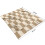 Geruite flanellen plaid 50x60 zwart 4