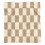 Geruite flanellen plaid 50x60 zwart 5