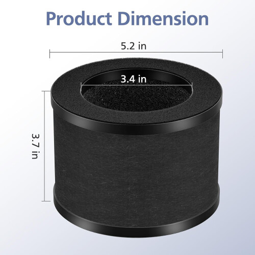 Filtre de rechange TZ-K1HEPA compatible avec FreAire 1