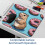 Ποντίκι Capybara Donut 21x25cm με αντιολισθητική βάση από καουτσούκ 6