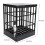 Cassetta di sicurezza portatile nera per cellulari, 6 telefoni, 2 chiavi 6