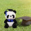Abschluss-Plüschtier Bow Panda Puppe (1 Stück) 6