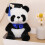 Abschluss-Plüschtier Bow Panda Puppe (1 Stück) 4