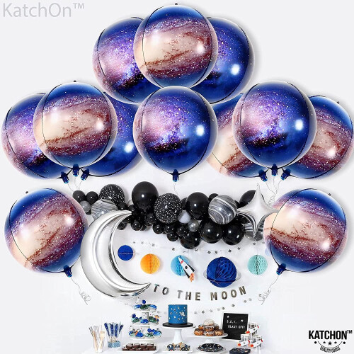 Μπαλόνια Galaxy22 ιντσών360 4D σφαίρα πακέτο των 12 2