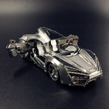 Model 3D Puzzle Metal Model Kit Hypersport Racing Car Assembly Model DIY 3D Cut Model Puzzle Toys for Adult